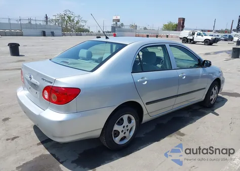 2007 Toyota Corolla Ce из США, поврежденный, VIN JTDBR32E570108648